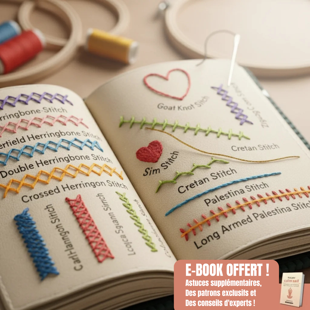 Stitch Book – Votre kit détente créatif