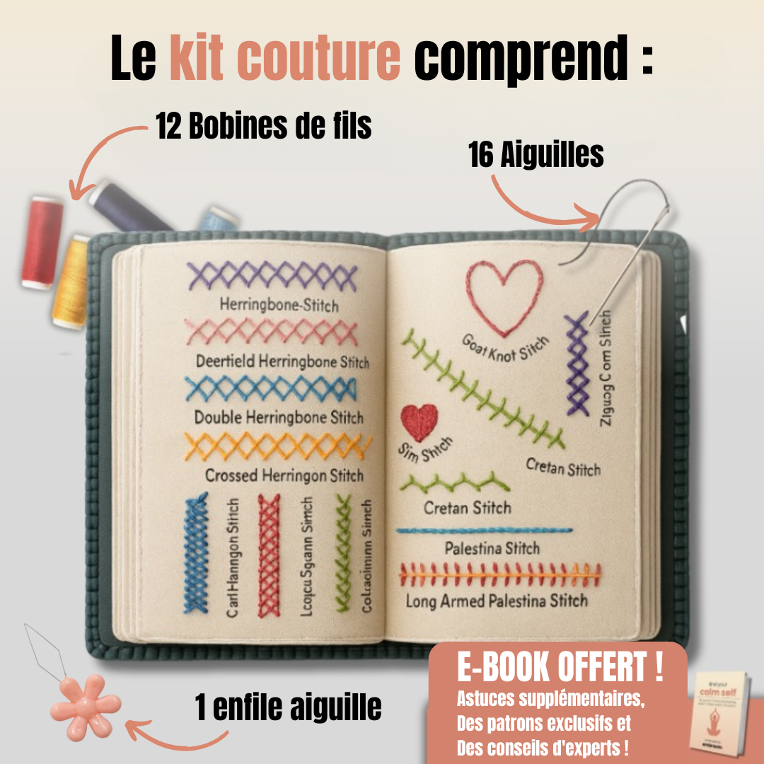 Stitch Book – Votre kit détente créatif